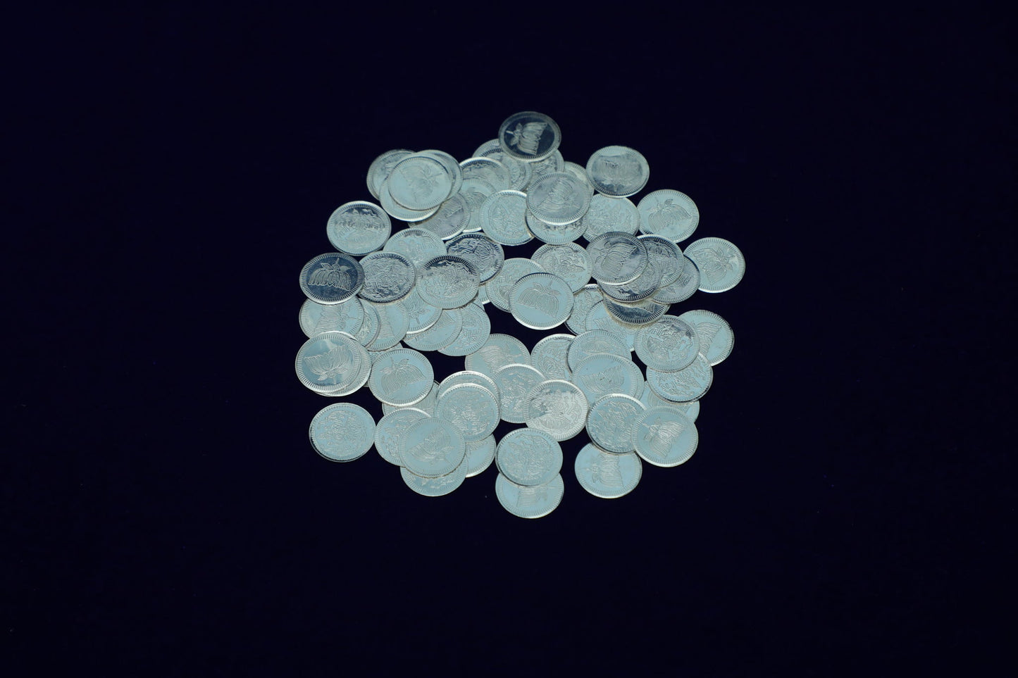 Pure Silver Archana Gajalakshmi Coin (Pack Of 110)-52 Grams