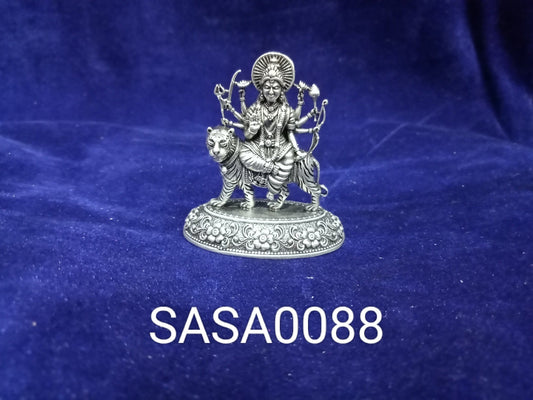 Pure Silver Antique Durga-23 Grams