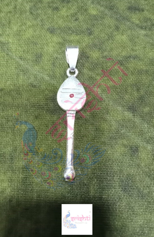 Pure Silver Vel Pendant-3 Gms