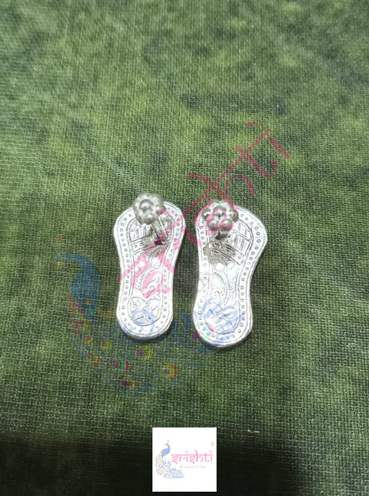 Pure Silver Paduga Pair-3 Gms