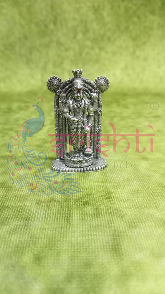 Pure Silver Antique Guruvayurappan-15 Grams