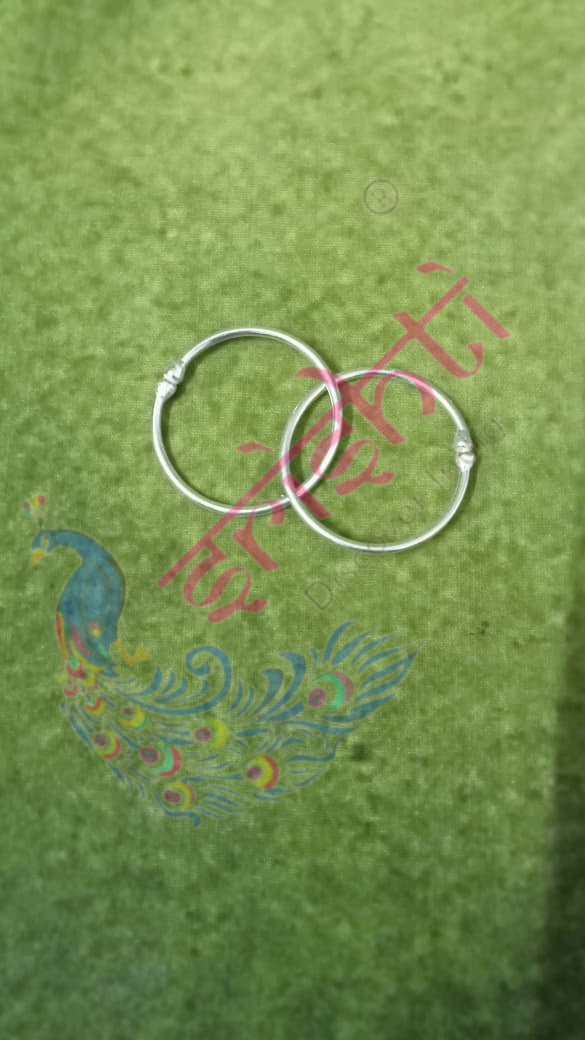 Pure Silver Baby Anklets Pair-14 Grams | Buy Online Australia | Srishti Australia