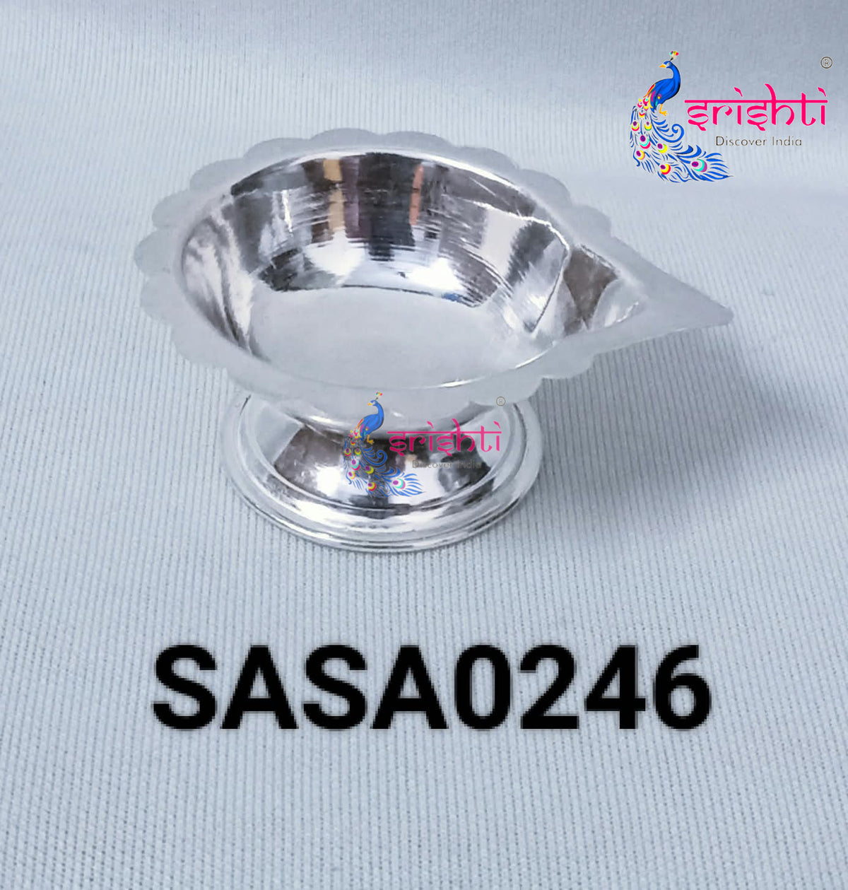 Pure Silver Agal Diya-7 Grams