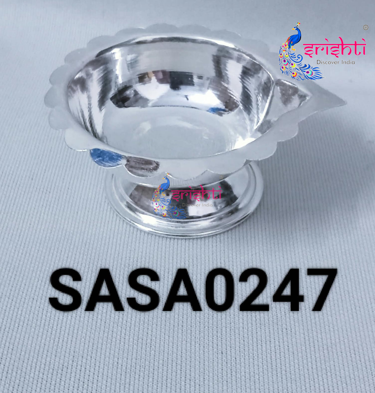 Pure Silver Agal Diya-10 Grams