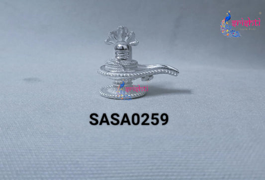 Pure Silver Shiva Lingam-9 Grams