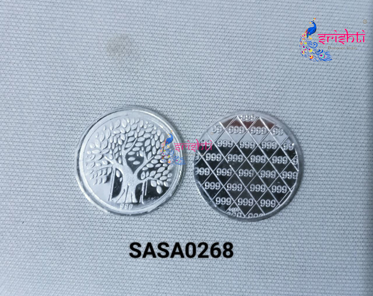 Pure Silver Tree Coin-2 Grams