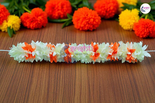 Artificial Veni White with OrangeColor