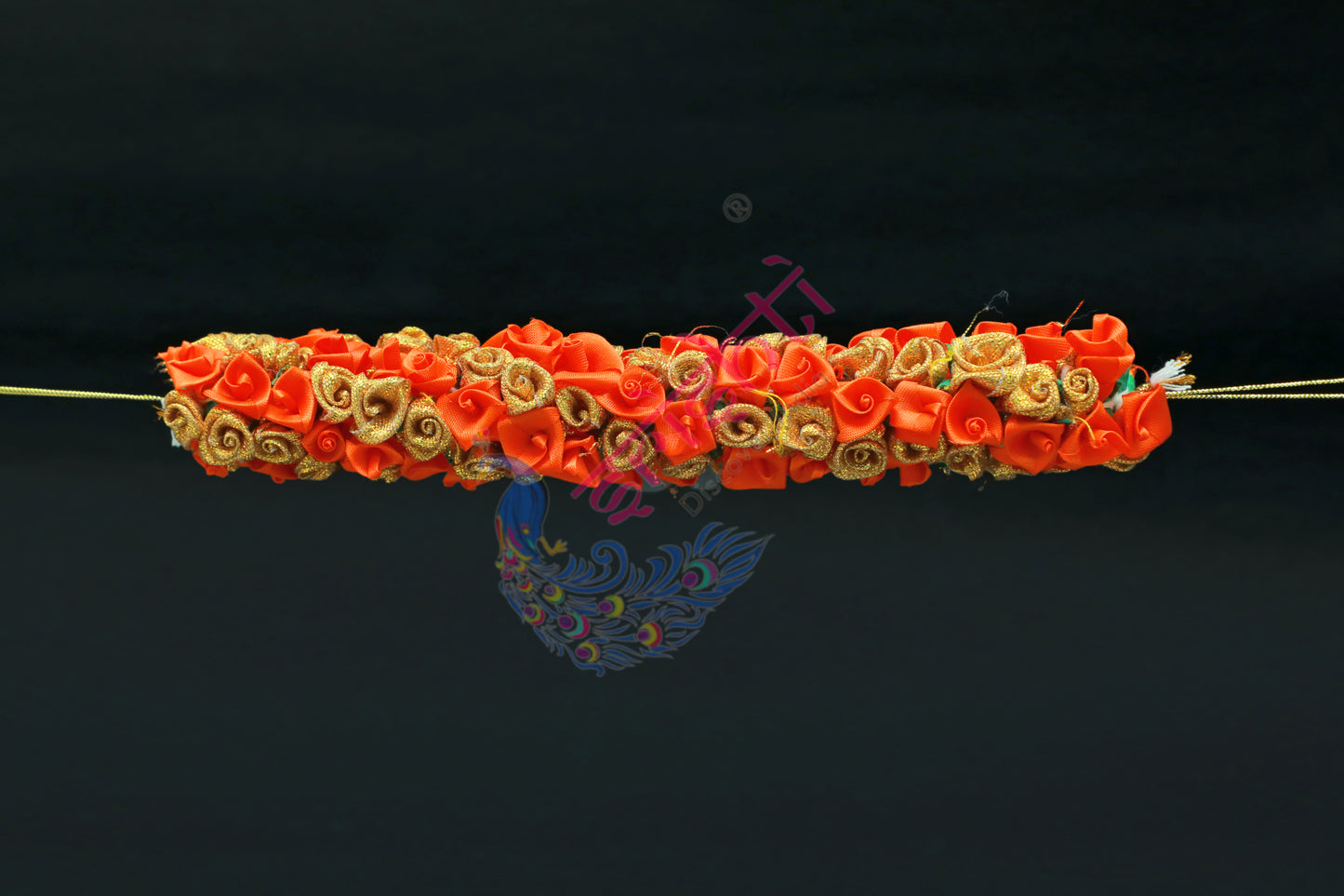 Artificial Rose Veni Orange Color-C25