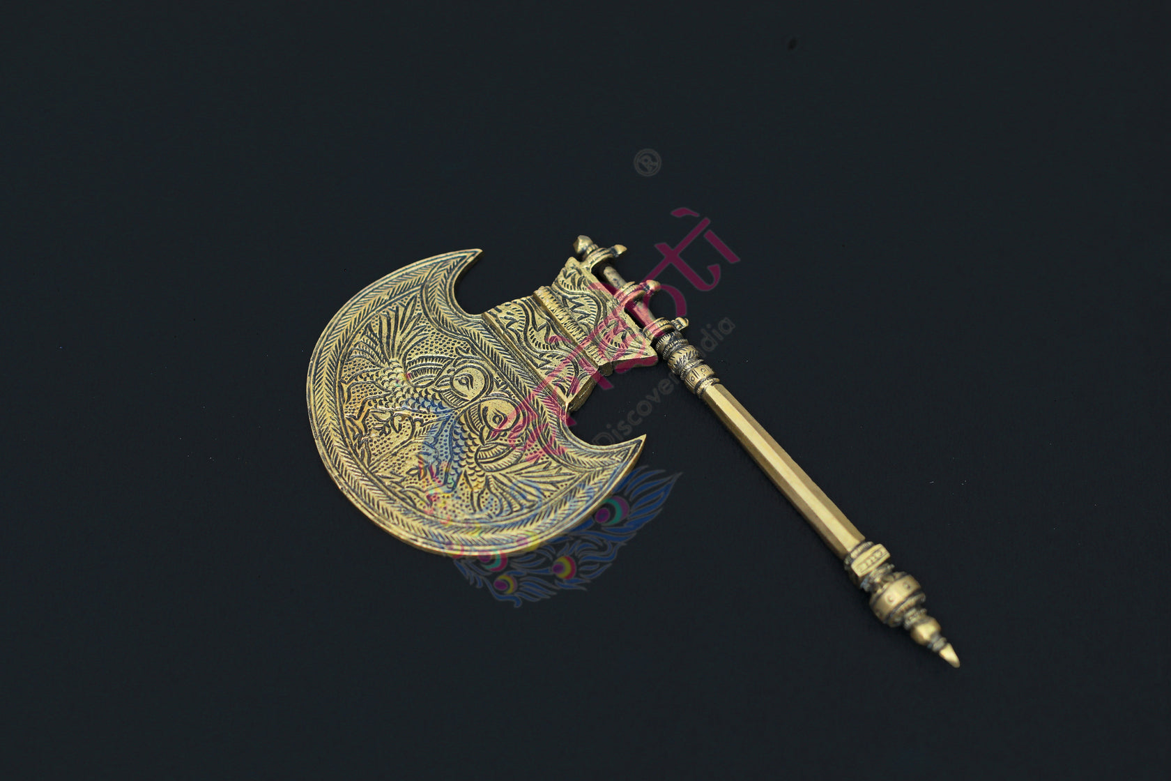 Brass Hand Fan-8 Inches