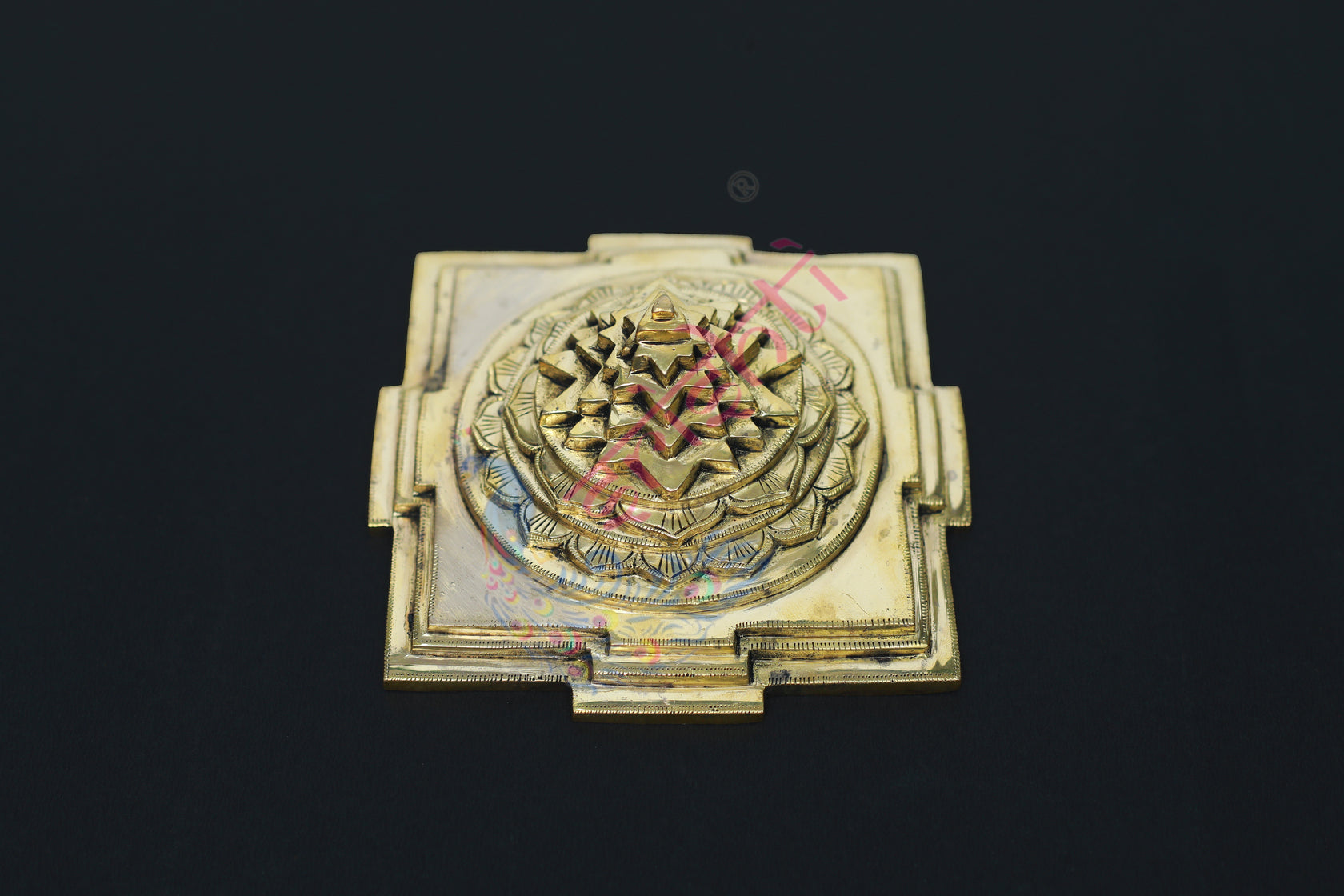 Brass Srichakaram-2.5 Inches