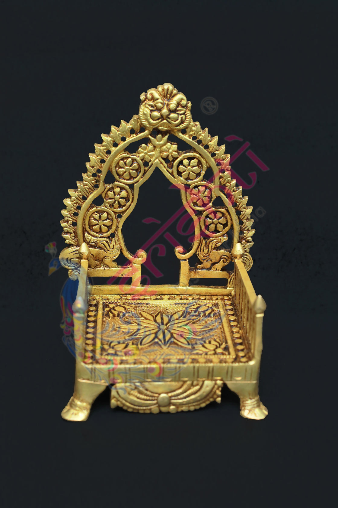 Brass Simhasan-6.5 Inches