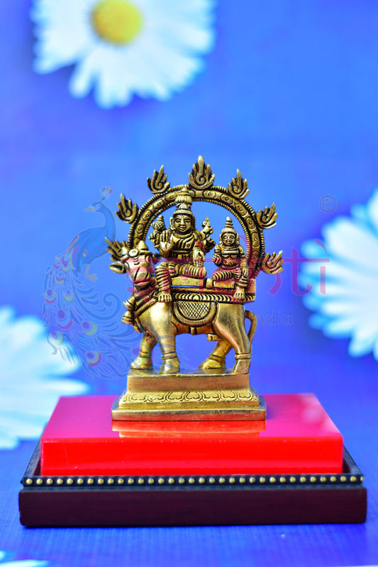Brass Pradosha Shivan-5.5 Inches
