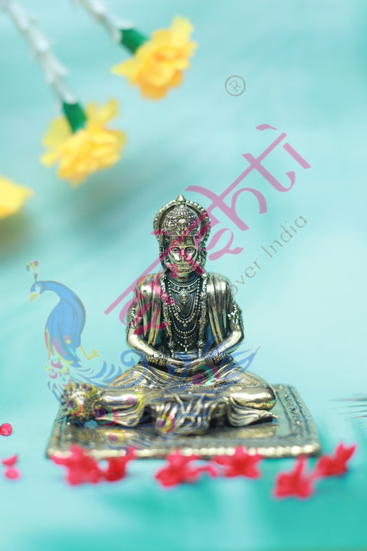 Brass Arch Lakhsmi Ganesha-4 Inches