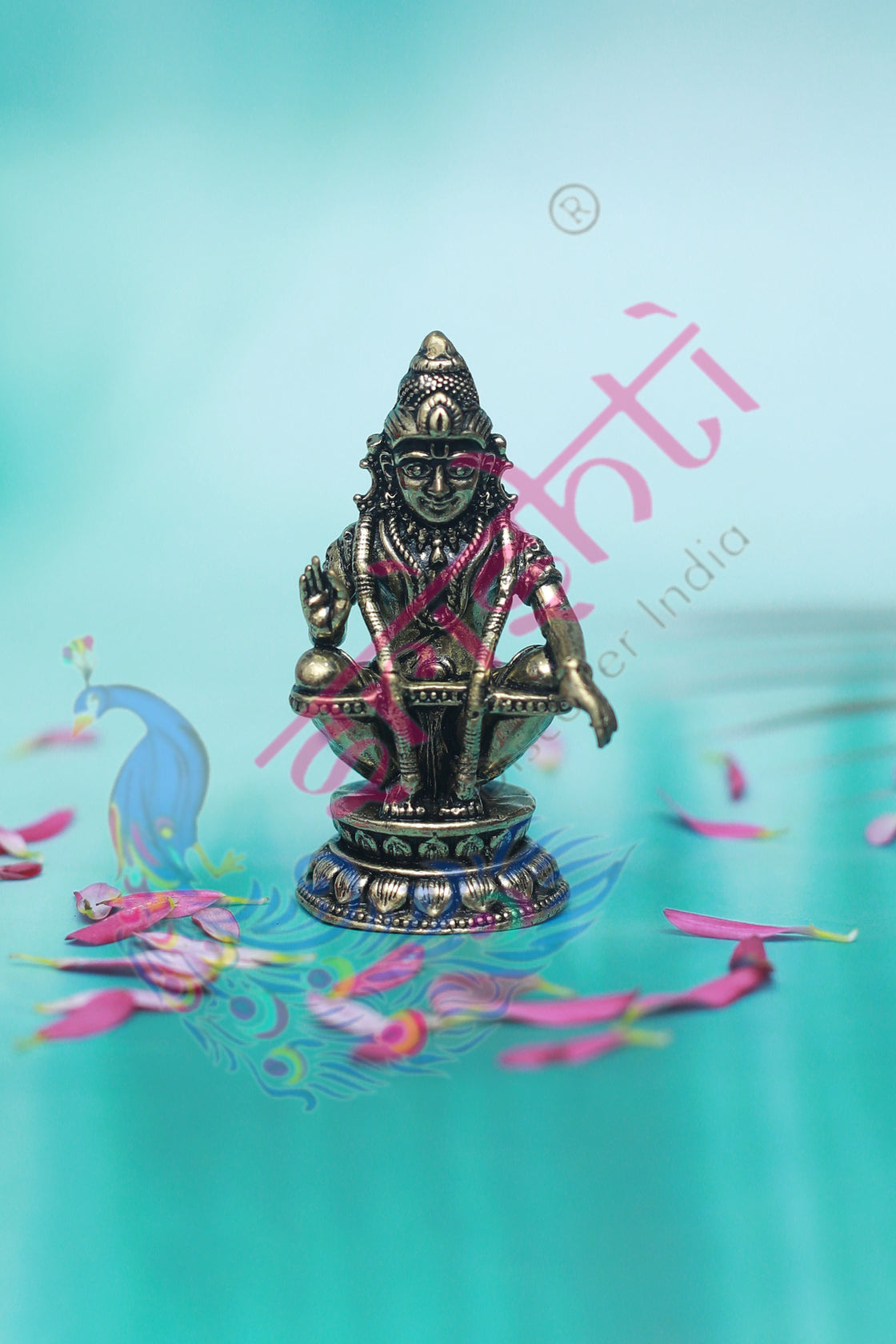 Premium Brass Ayyappan-2 Inches