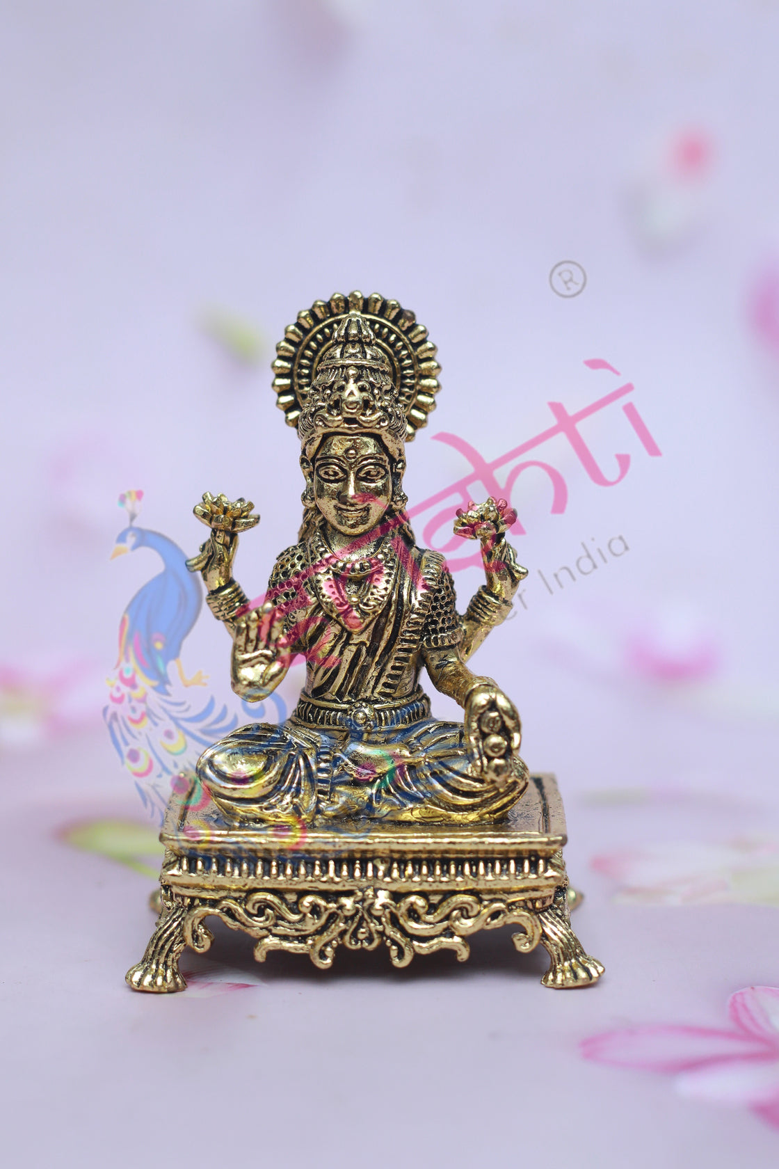 Premium Brass Lakshmi-3.5 Inches-M02