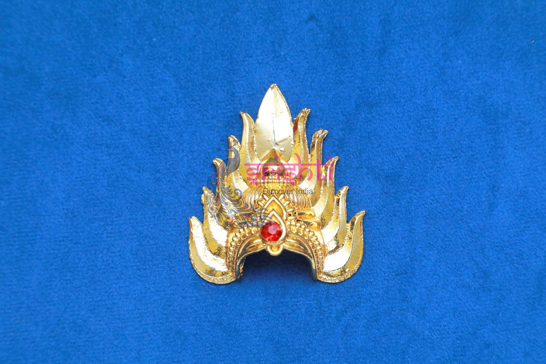 Goddess Decorative Crown with Stone Work-2 Inches