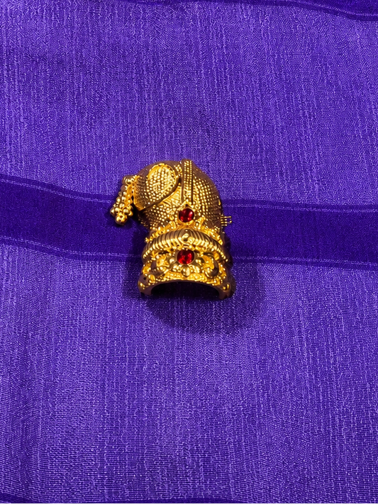 Goddess Decorative Crown with Stone Work-1.5 Inches