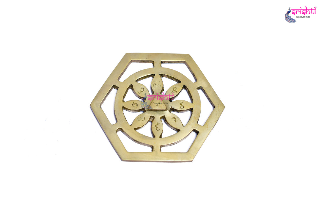 Brass Bhoomi Yantra
