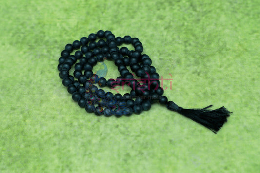 Shaligram Beads Mala(8 mm)-108 Beads