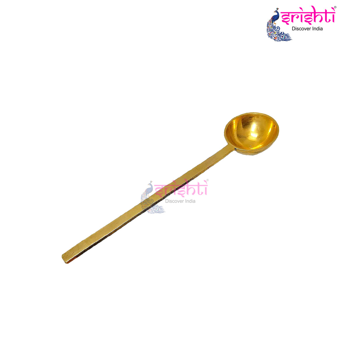 Brass Serving Spoon-12 Inches-M02 – Srishti