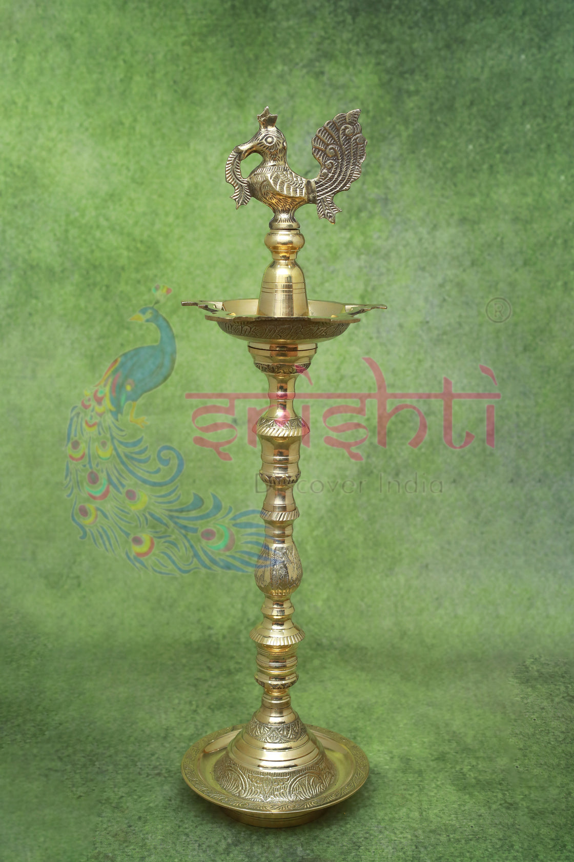 Brass Kuthuvilakku-24 Inches