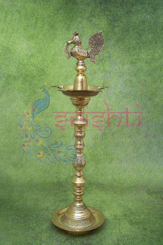 Brass Kuthuvilakku-24 Inches