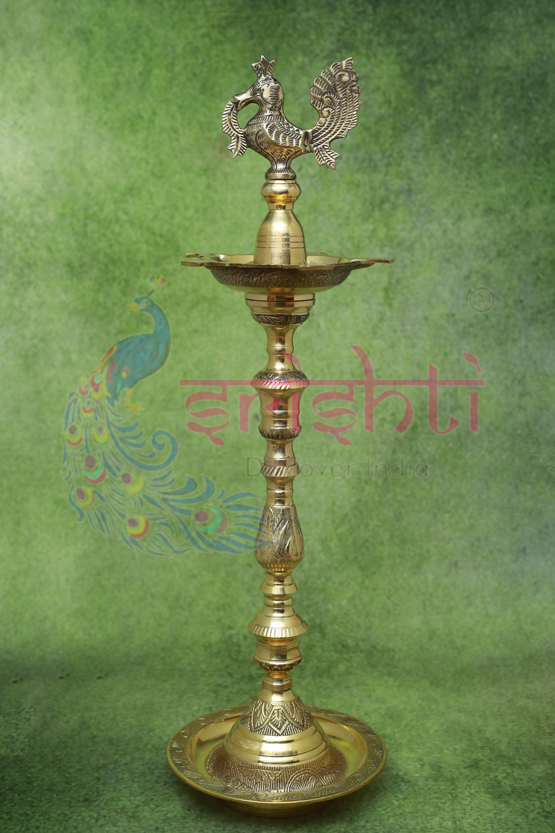 Brass Kuthuvilakku-24.5 Inches