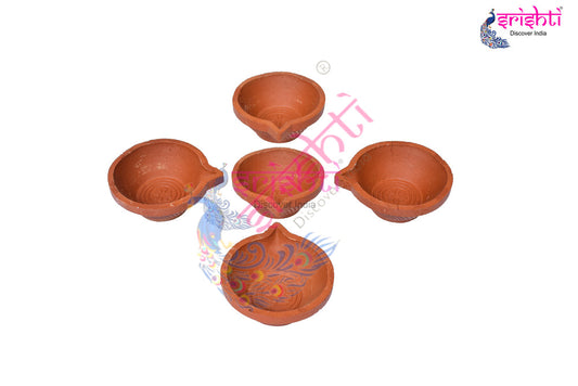 Clay Diya-M01 (Pack of 5)