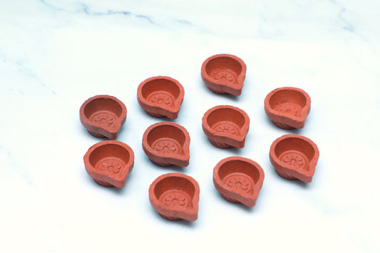 Clay Diya (Pack Of 10)