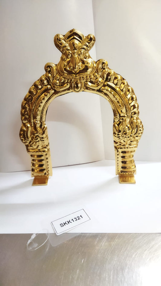 Brass Thiruvachi (Gold Polish)-9 Inches