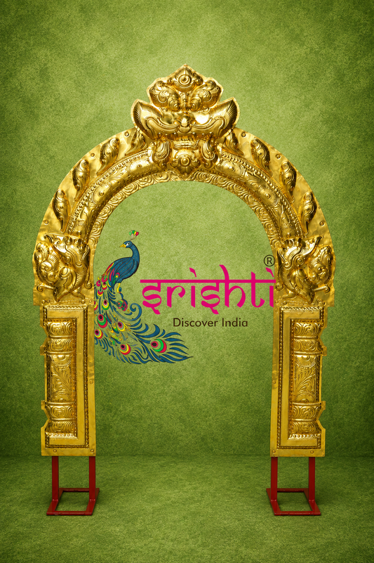 Brass Arch Prabhavalli / Thiruvachi-49 Inches