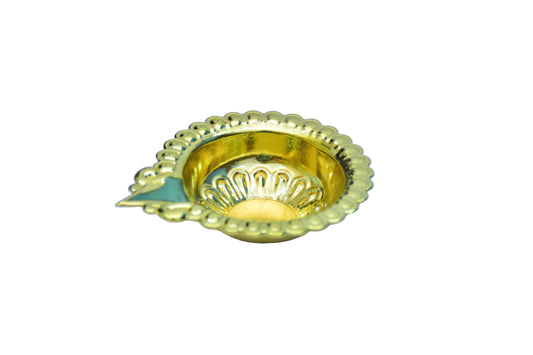 Brass Designer Agal Diya-2 Inches
