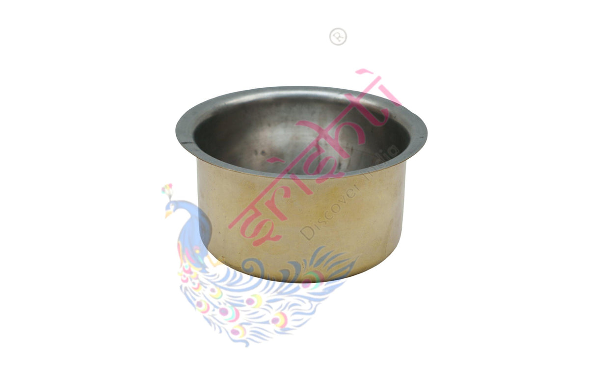 Brass Milk Vessel-3.5 Inches