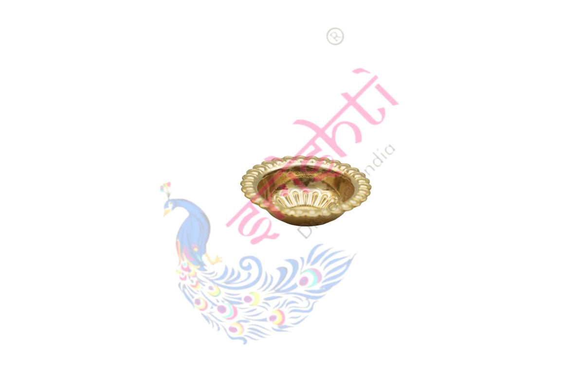 Brass Designer Cup-1.75 Inches