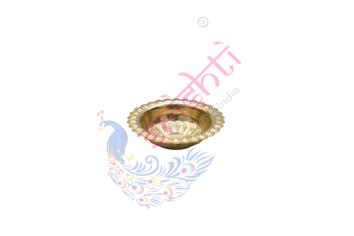 Brass Designer Cup-2 Inches