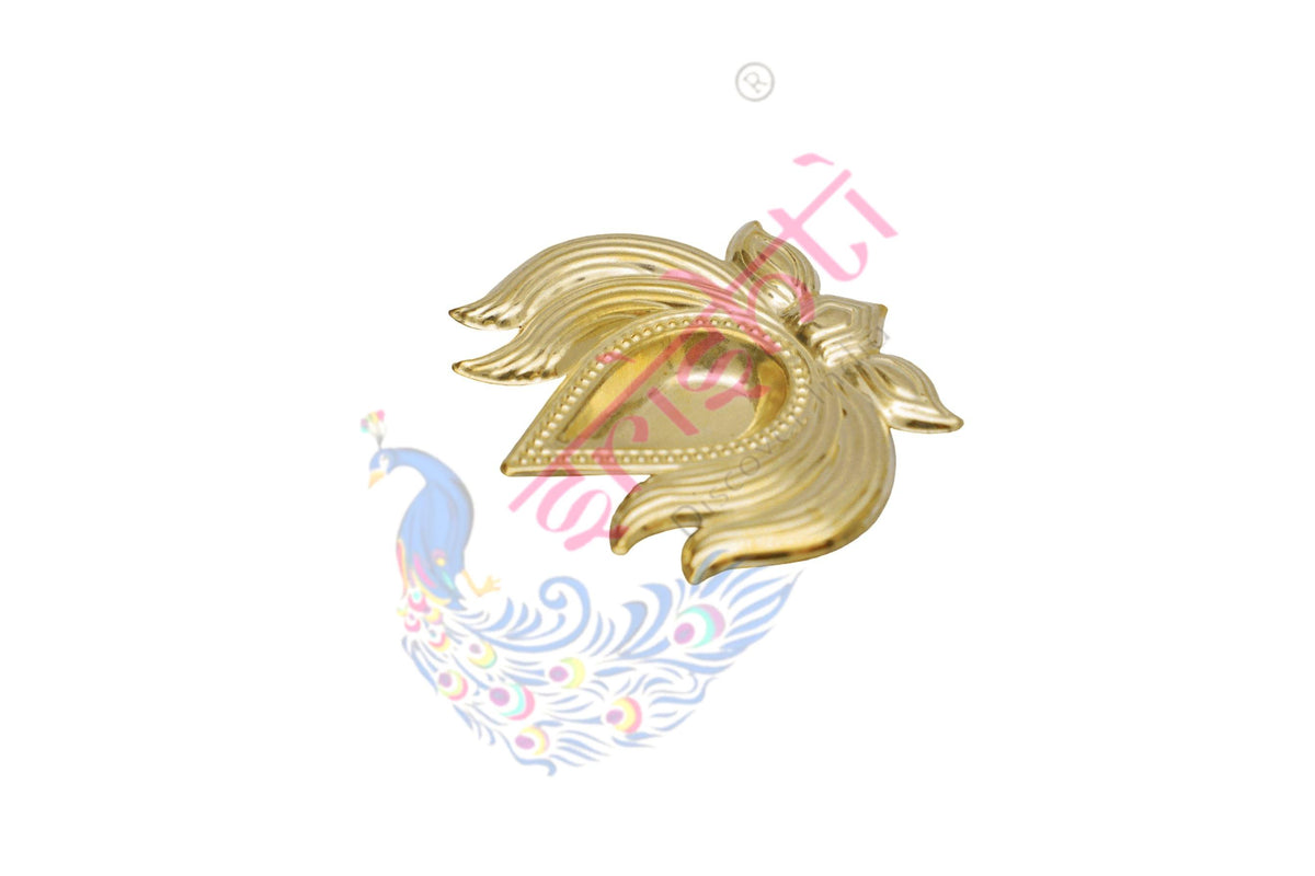 Brass Lotus Diya-3.5 Inches