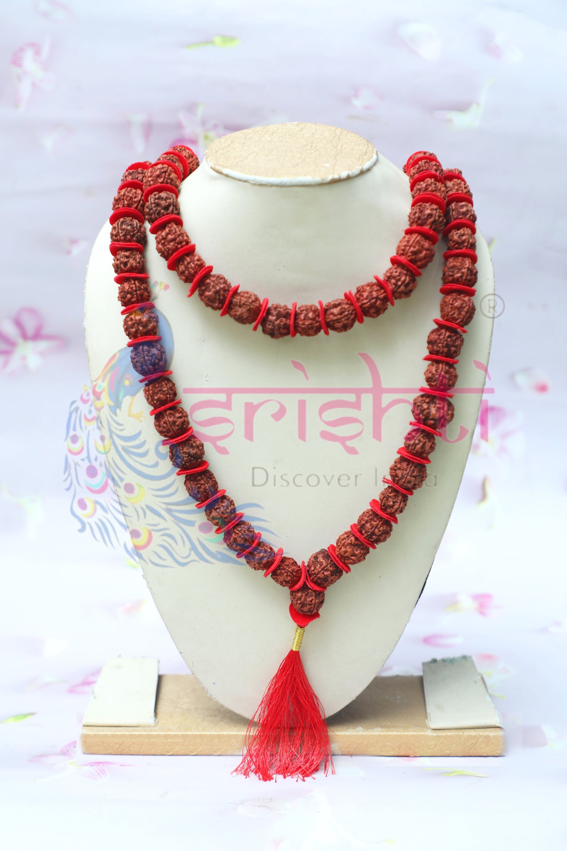 Rudraksha Mala-108 Beads-5 Face-M01