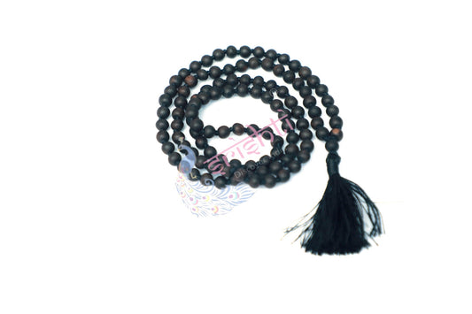 Karungali Beads Mala-108 Beads(7 mm)-M02