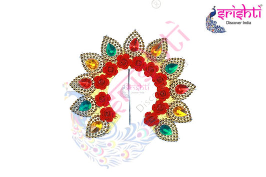 Varalakshmi Goddess Decorative Leaf Crown -M23