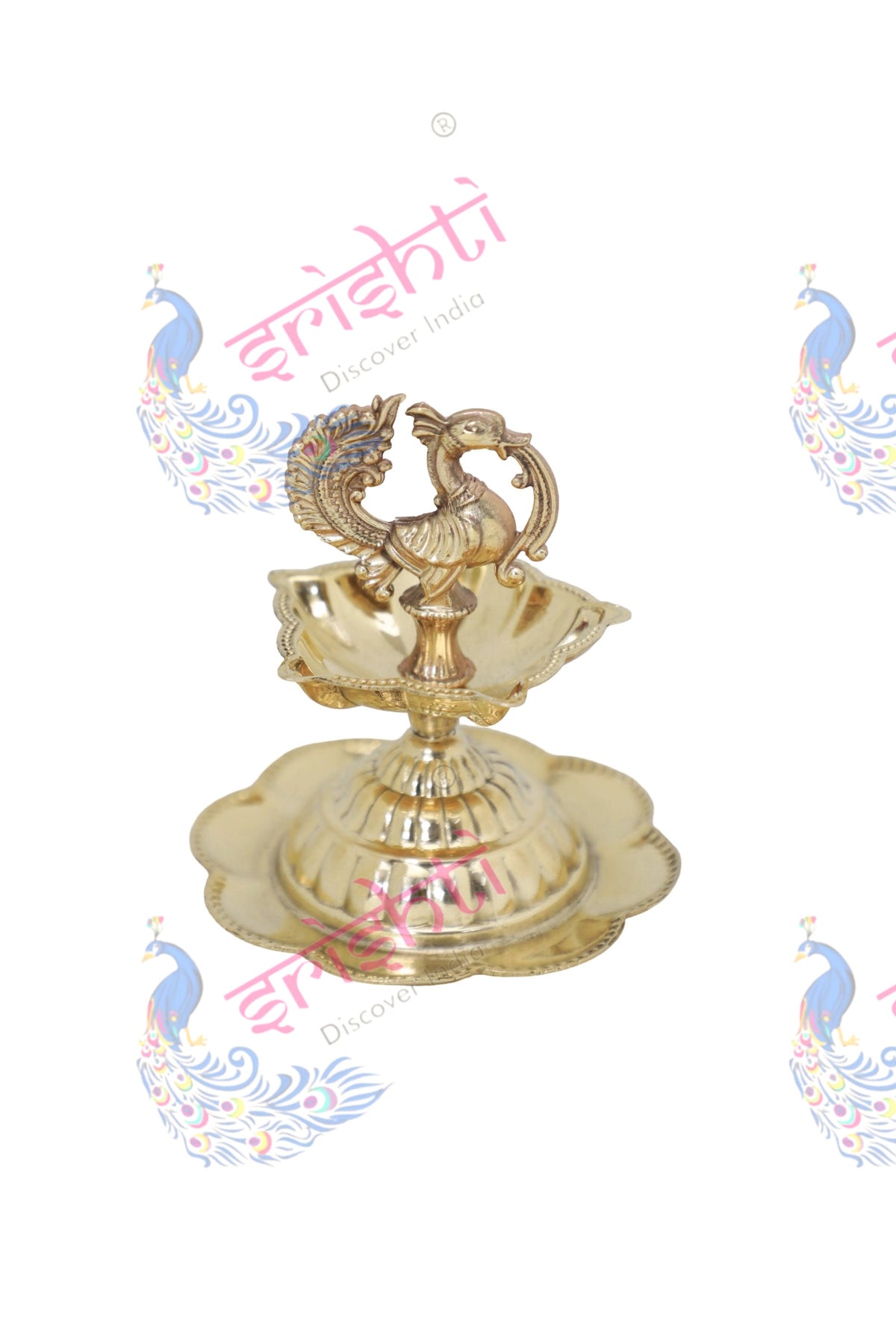 Brass One Step Annam Diya-3.5 Inches