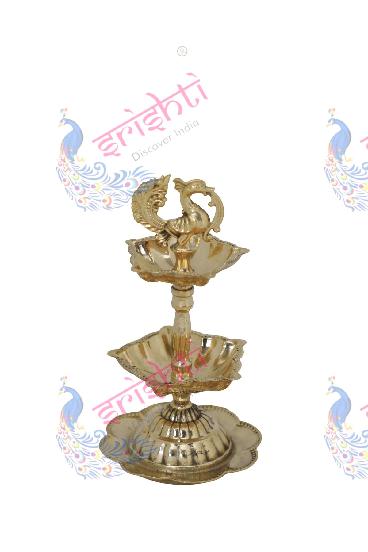 Brass Two Step Annam Diya-5.5 Inches