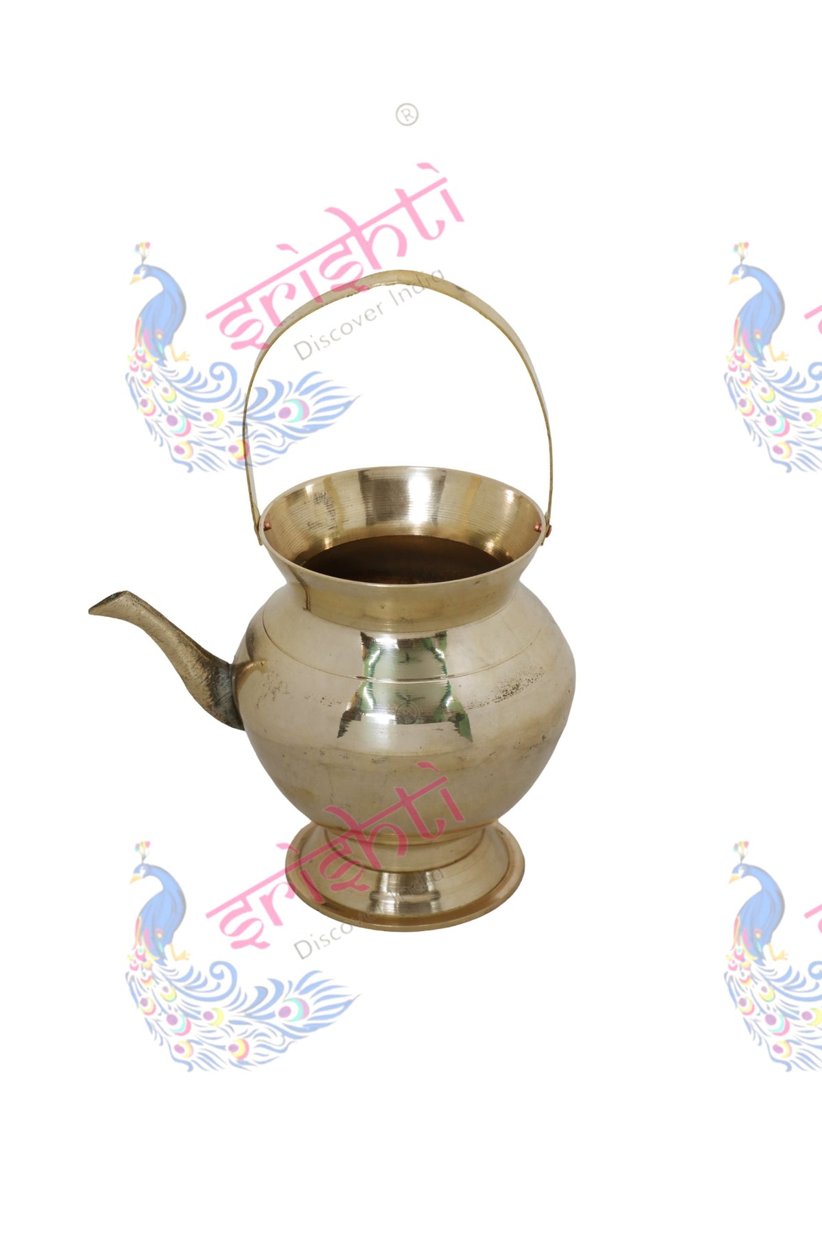 Brass Kamandalam/Kamandal-7.5 Inches