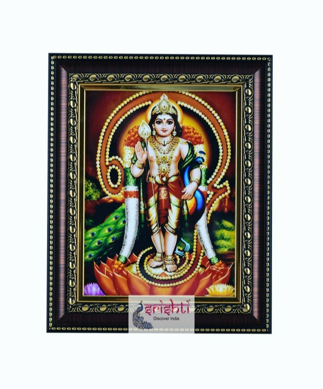 Om Murugar Photo (8 x 10 Inches)