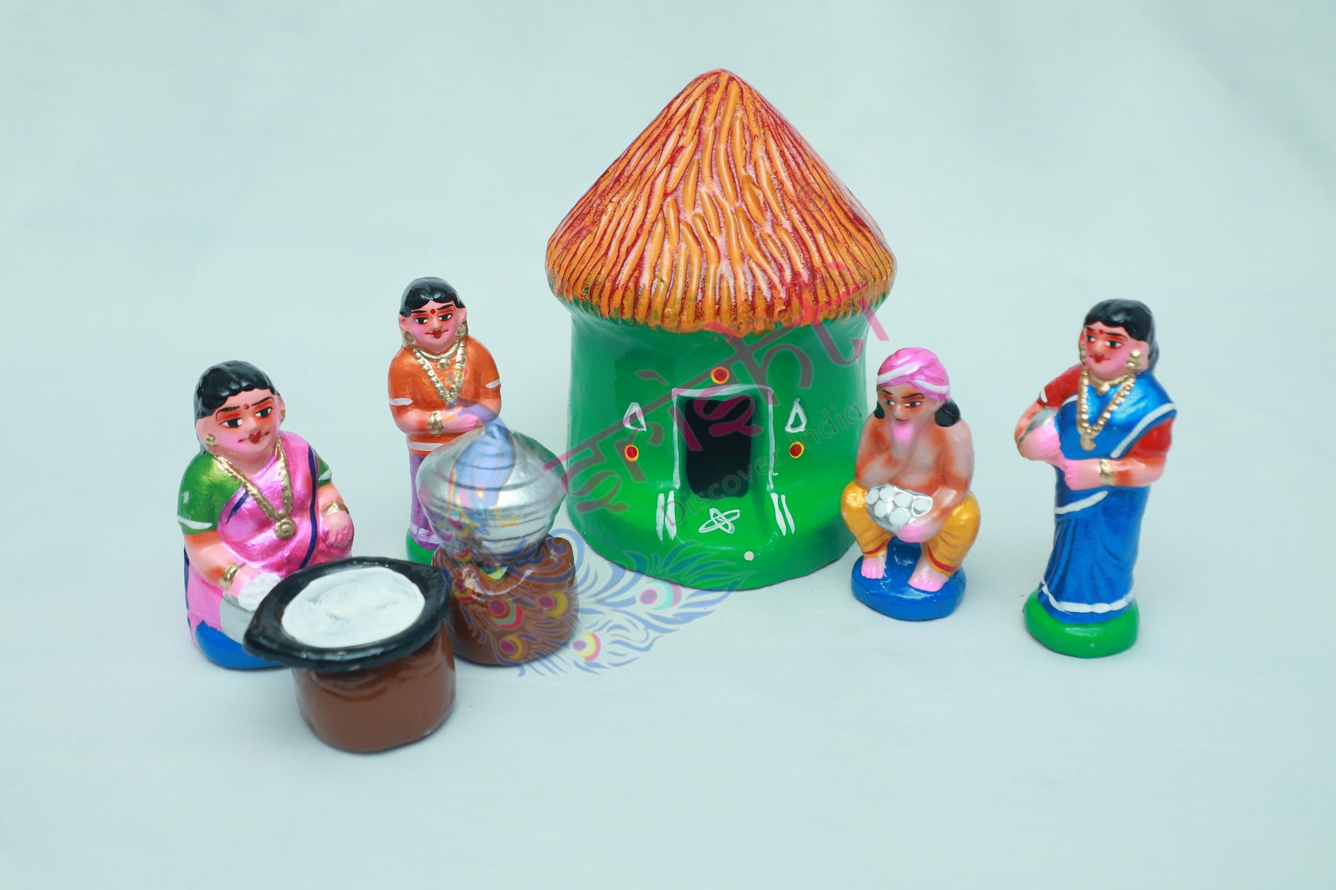 Idly Shop Set-8 Inches-Clay