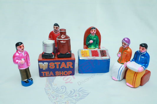 Tea Shop Set-7 Inches