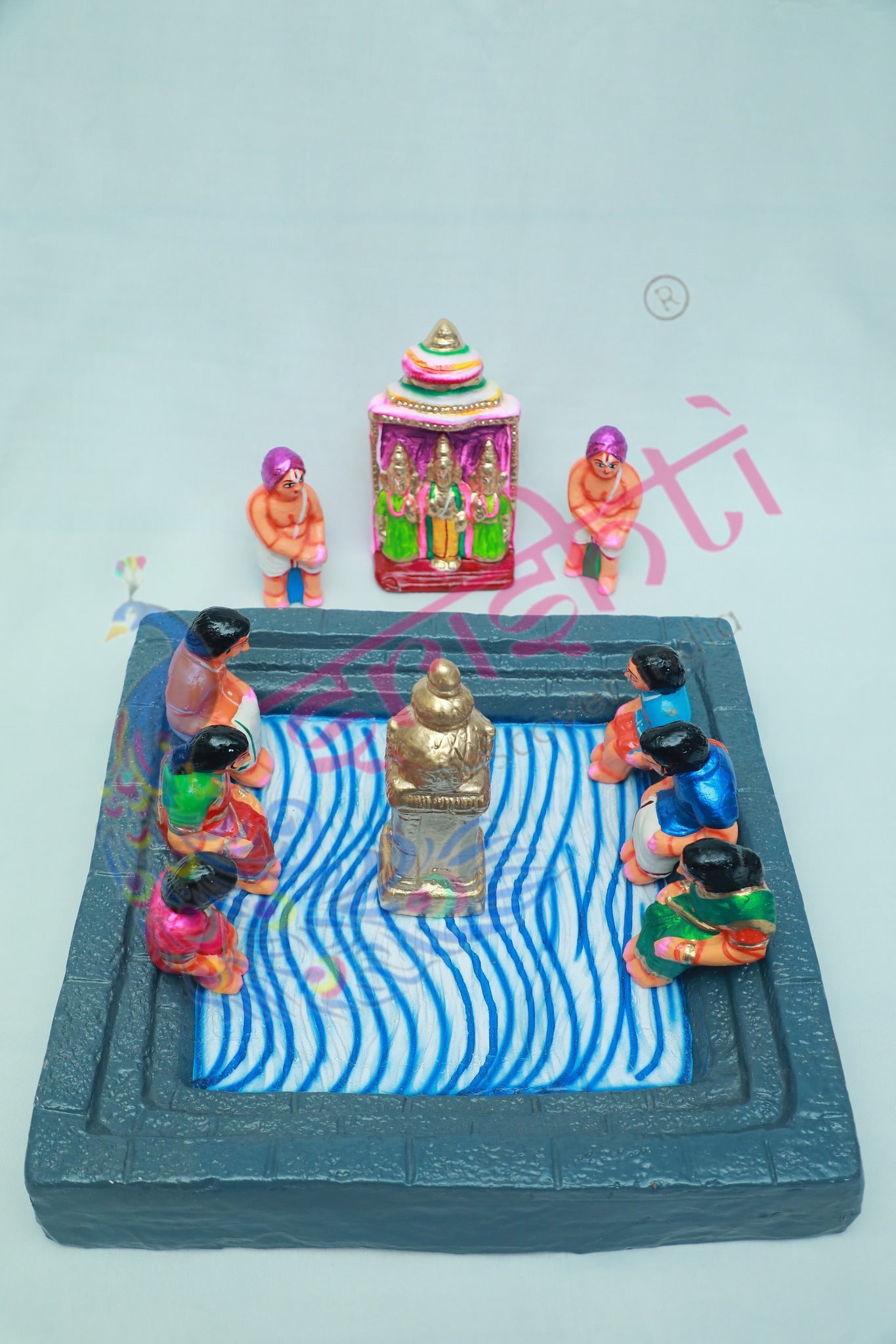 Theppa Kulam Set-7 Inches-Clay