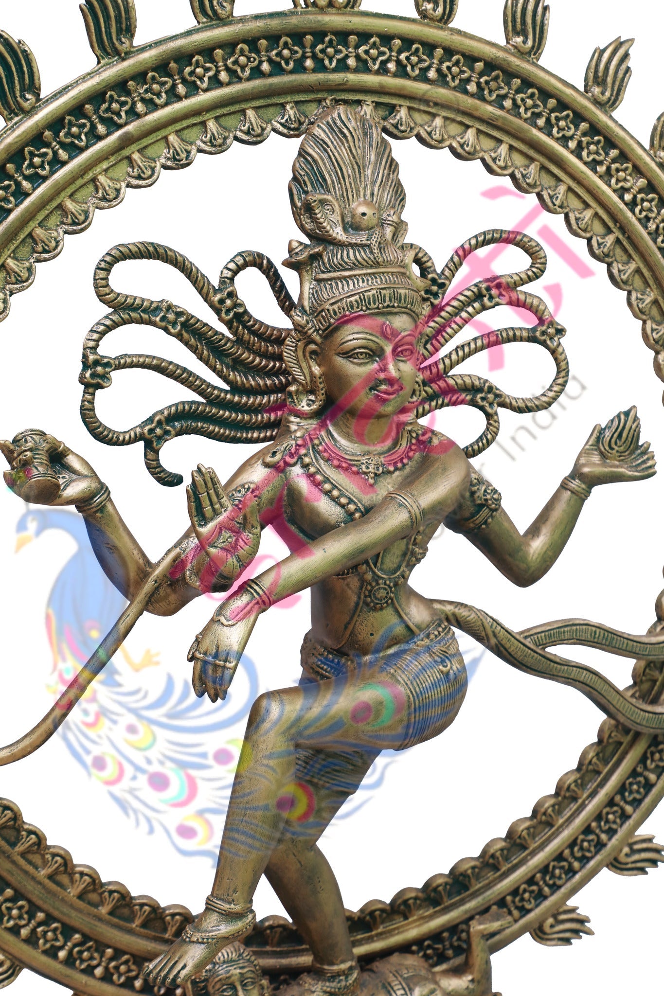 Fiber Natarajar-45 Inches-Paper Mache