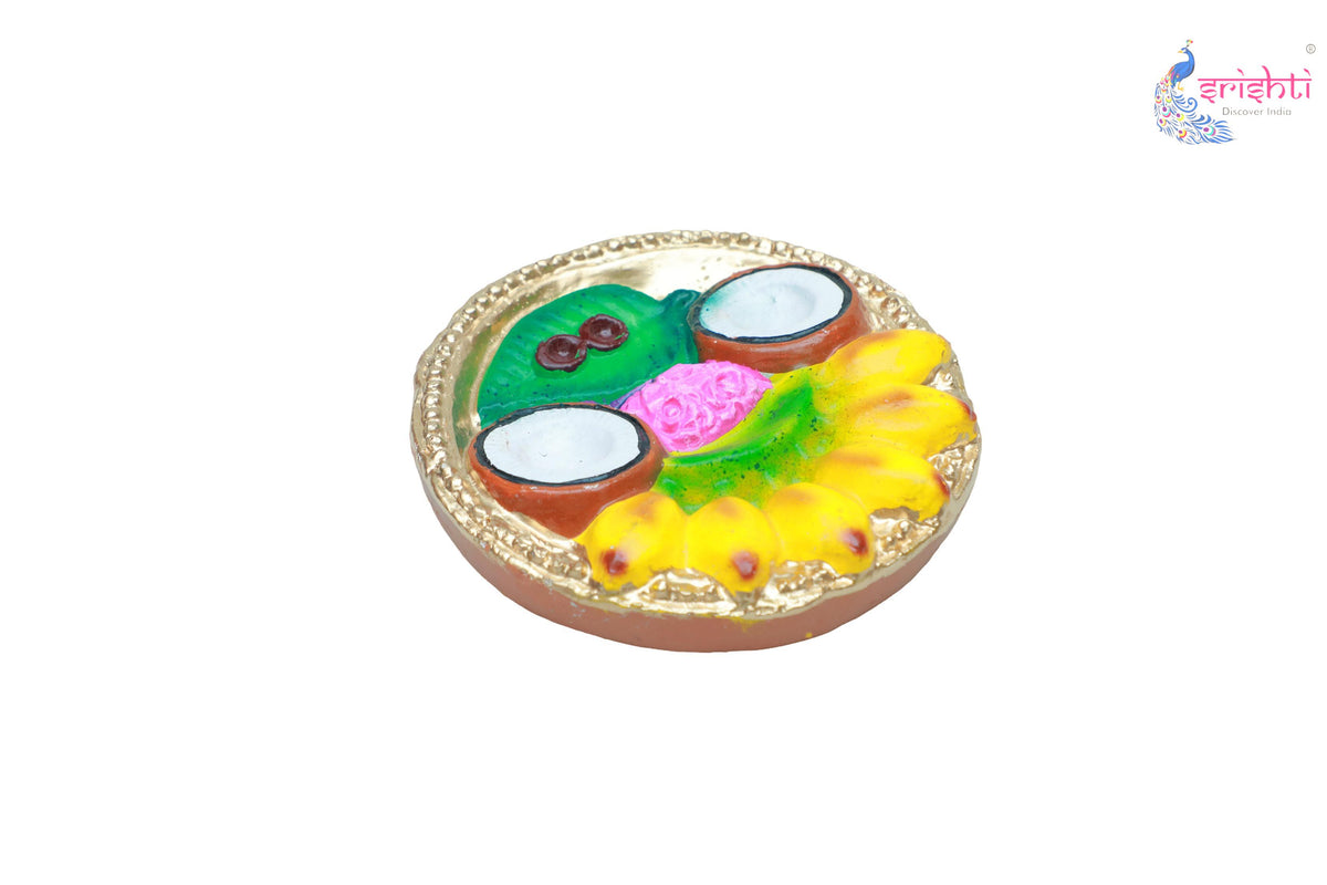 Pooja Tambalam Plate-6 Inches