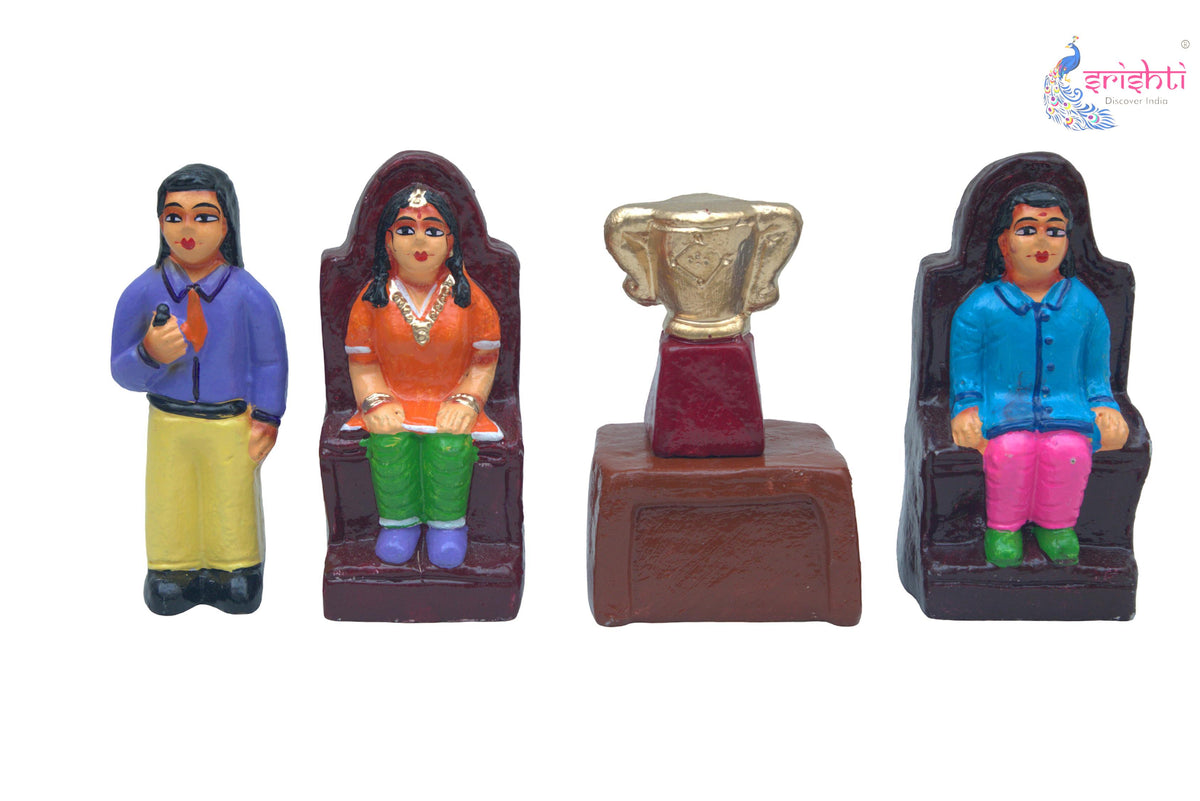 Tennis Playing Set-6 Inches