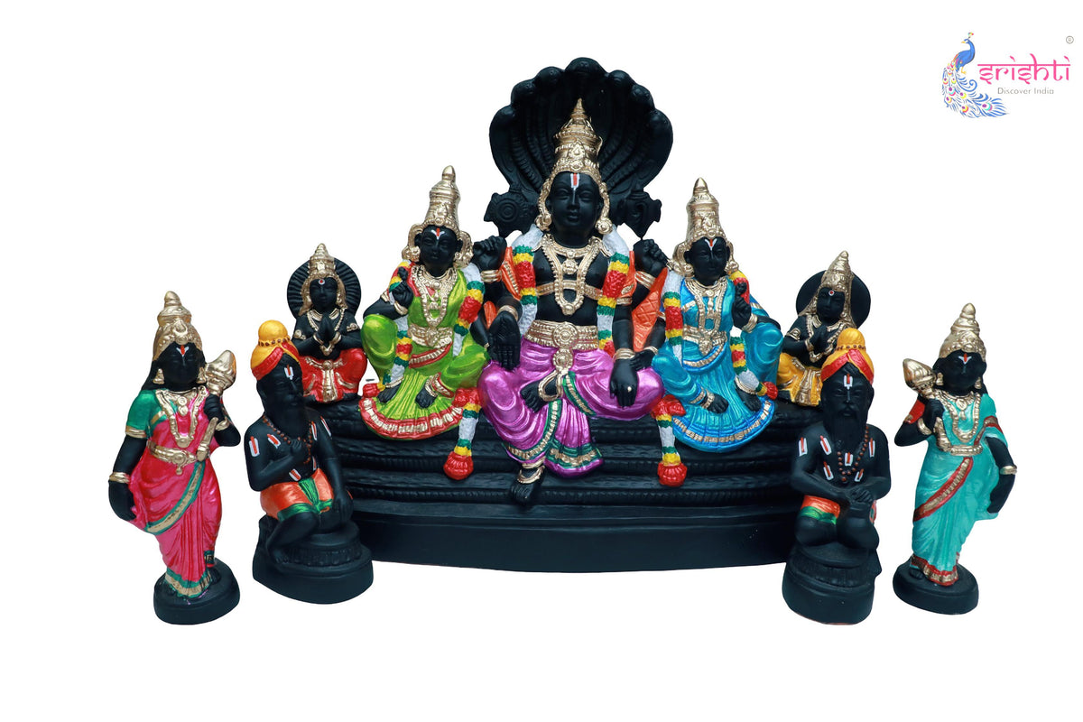 Vaanamamalai Perumal Set-19 Inches